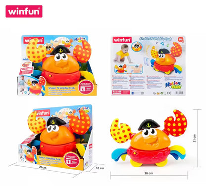 Winfun Shakin 'N Wobble Crab, 9M+