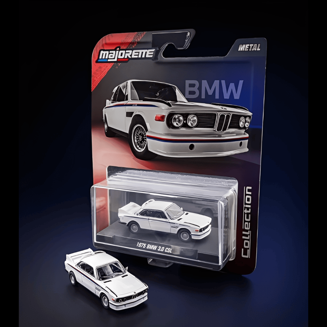 Majorette: Metal Collection Series 2 - 1975 BMW 3.0 CSL White