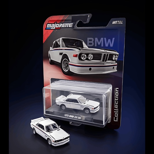 Majorette: Metal Collection Series 2 - 1975 BMW 3.0 CSL White