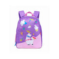 Kids Printed Casual Bag Purple and Pink 15 x 31 x 36 cm