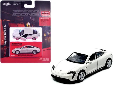 Maisto Speed Icons Porsche Taycan Turbo S 1:64 Scale Limited Edtion