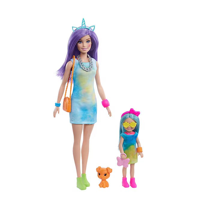 Mattel Barbie Color Reveal Tie Dye Fashion Maker