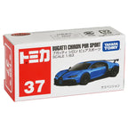TOMICA #37 BUGATTI CHIRON PUR SPORT 1/63 SCALE